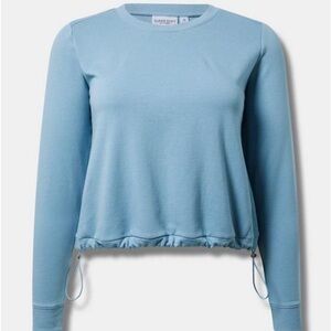 🆕 Torrid Light Blue Bungee Sweatshirt